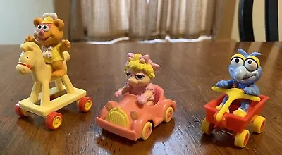 Vintage McDonald's Muppet Babies Lot Fozzie Bear Miss Piggy Happy Meal Toy 1986 • $14.99