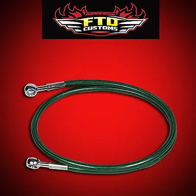 36  Green Brake Line For Gsxr 1000 Swingarm Extensions  Gsxr 1000  • $29.99