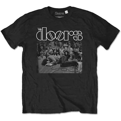 The Doors Jim Morrison Lying On Stage Official Tee T-Shirt Mens • $41.79