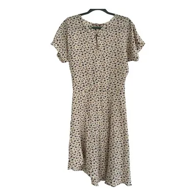 Vanessa Bruno Silk Floral Midi Dress Size FR 34 • £21.25