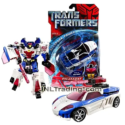 Year 2008 Transformer All Spark Power Deluxe 6 Inch Figure - BREAKAWAY Race Car • $69.99