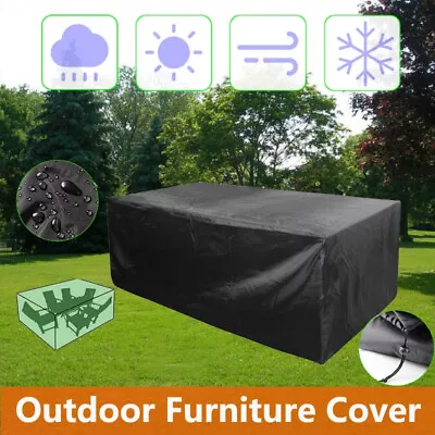 $18.59 • Buy Outdoor Furniture Cover UV Waterproof Garden Patio Table Chair Shelter Protector