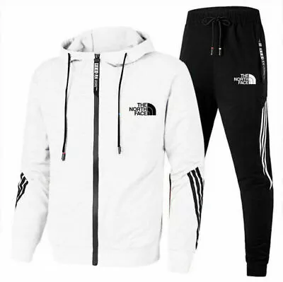 Mens Sets Jogging Suit Sportswear Casual Tracksuit Gym Sweat Suit Sportswear UK • £7.99