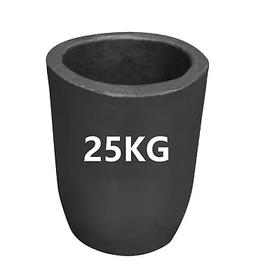 25 KG Clay Graphite Crucible For Metal Melting Foundry Tools With Casting Kit • $65