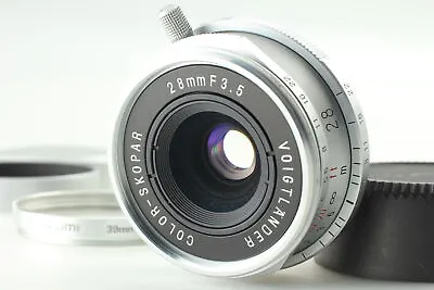 [Near MINT+5] Voigtlander Color Skopar 28mm F3.5 Leica L L39 Screw From JAPAN • $499.99