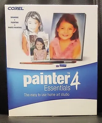 SEALED NEW: Corel Painter 4 Essentials For Win 2000 XP Vista Mac OS X 10.4.x • $19.88