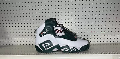 FILA MB Mens Athletic Basketball Shoes Size 10.5 White Pine Green Jamal Mashburn • $75
