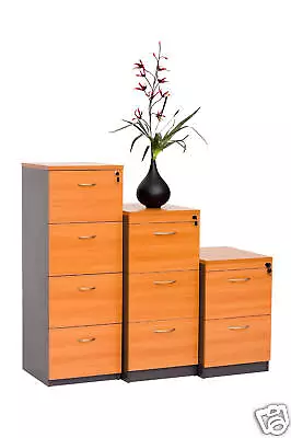 Filing Cabinet 4 Drawer Filing Cabinets Office Furniture File Storage Units • $320