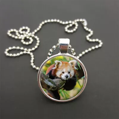 Red Panda Pendant On 18  (Or Any Size) Ball Chain Necklace Birthday Gift N223 • £5.75