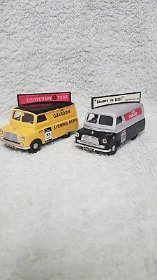 Corgi Bedford Ca Vans Guardian & Evening News Delivery 1/43 Diecast 2 Vans!!!! • £14.50