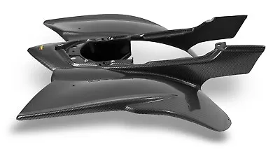 New Yamaha Yfz 450 Plastic Black Carbon Fiber Rear Fender 04-13 • $368.96