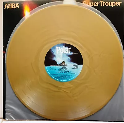 ABBA : Super Trooper : Gold Vinyl : 2019 • £39