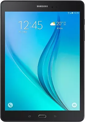 Samsung Galaxy Tab A 9.7 16GB SM-T555 WiFi Bluetooth Black AndroidTablet Grade C • £41.99