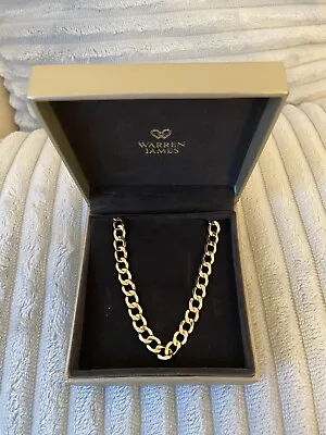 Mens 9ct Gold Chain 22inch • £675