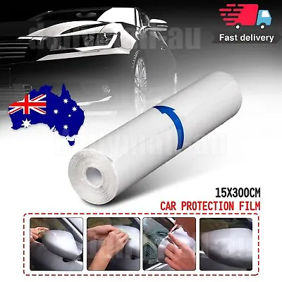 15cm X 3m Clear Vinyl Film Wrap Bra Car Ute Scratches Shield Paint Protection AU • $12.99