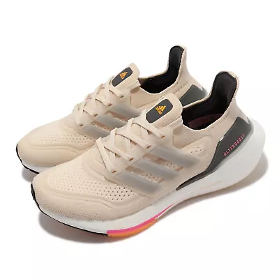 Adidas Ultraboost 21 Chalk New York Marathon Men Unisex Running Shoes S23710 • $233.20