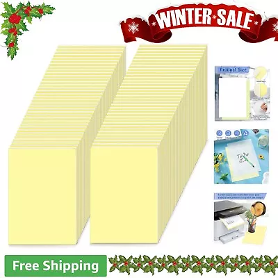 1000 Sheets 8.5x11 Inch Multi Purpose Copy Paper - 2 Part Straight Printer Paper • $55.99