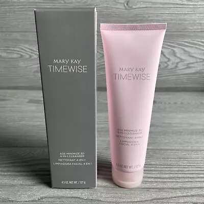 Mary Kay TimeWise Age Minimize 3D 4-in-1 Cleanser 4.5oz Combo To Oily Skin NIB • $19.99