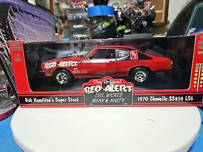 VINTAGE 1/18 Diecast Ertl Collectibles 1970 Red Chevelle SS454 LS6  Red Alert   • $75.95