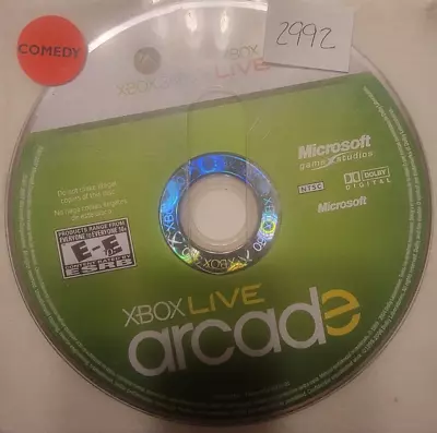 Xbox Live Arcade (Xbox 360) DISC ONLY! NO TRACKING! READ DESCRIPTION! • $5.25