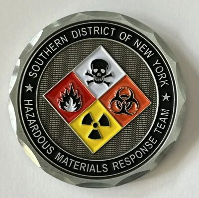 United States Marshal Service Usms Hazmat Response  Challenge Coin • $44.99