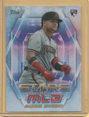 2023 Topps Stars Of MLB #SMLB-57 Gabriel Moreno Arizona Diamondbacks Rookie RC • $1.49