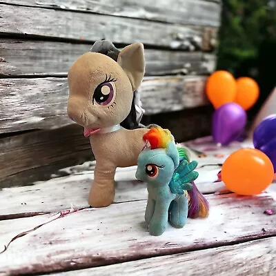 My Little Pony Hasbro Plush 2013 Octavia (12 ) Rainbow Dash (7 ) Set Of 2 • $10.99