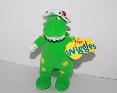 The Wiggles Dorothy The Dinosaur Plush Toy 2006 8  Wiggles Beanie Swing Tag • $14.99