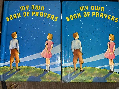 Pair(2) Of 1938 My Own Book Of Prayers For Boys And Girls Plus God Family LIfe • $14.99