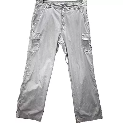 O'neill Hiking Pants Mens 36 Gray Cargo  Gusseted Measures 36x31 • $15.96