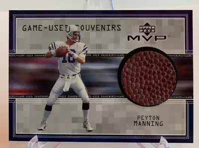 Peyton Manning 1999 Upper Deck MVP Game Used Souvenirs Football • $4.99