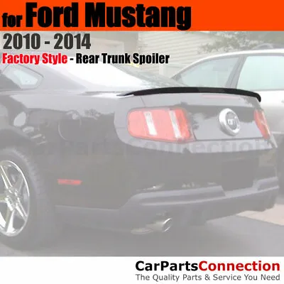 Painted ABS Trunk Spoiler For 2010+ Ford Mustang GT Flush Mount UJ STERLING GREY • $187.82