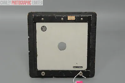 Cambo Lens Board Compur #00 W/ Wooden Adapter (C-222). Graded: EXC- [#10763] • £44.95