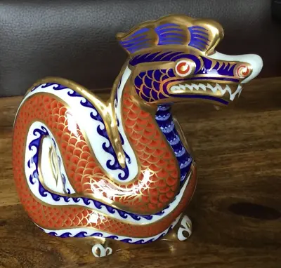 £59.95 • Buy Royal Crown Derby Paperweight  The Dragon  1st Quality, Retired & Rare