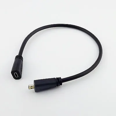 1ft M/F Extension Cable Micro HDMI-compatible 1.4 D Type Male To Female 30cm • $6.99