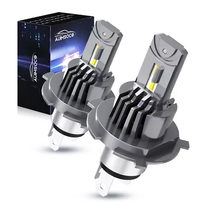 AUIMSOCO Super Bright H4 9003 LED Headlight Kit Bulb High Low Beam White 40000LM • $54.99