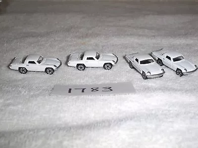 N Scale Tomica Dydo #16 1970 Mazda Cosmo White Car Lot Of 4 #1783 • $20