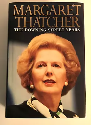 Margaret Thatcher The Downing Street Years Signed Bookplate First Ed Fraser Inst • $87.42