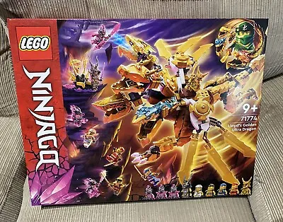 Brand New LEGO NINJAGO: Lloyd’s Golden Ultra Dragon (71774) • $264.99