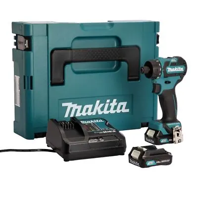 Makita DF032DSAJ 12v Max CXT Cordless Brushless Drill Driver Inc 2x 2.0Ah Batts • £182.70