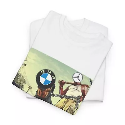 Bmw Vs Mercedes Funny T-shirt • $13.67