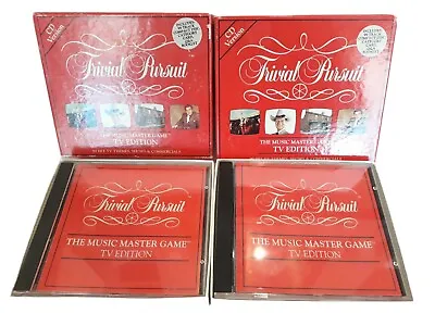 £6 • Buy 2x Trivial Pursuit Music Master Game CD GAME , TV Edition