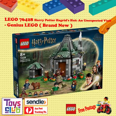 LEGO 76428 Harry Potter Hagrid's Hut An Unexpected Visit (Brand New) • $80