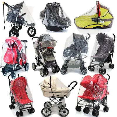 £12.95 • Buy Rain Covers To Fit Cosatto Models, Carrycots, Strollers, Car Seats & Pram