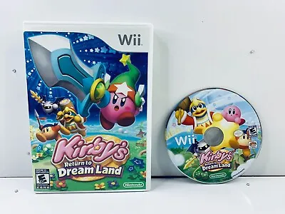 Kirby's Return To Dreamland Nintendo Wii NTSC-U/C US Copy - VGC - Fast Post • $89.95