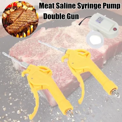 50W Electric Meat Injector Processor Electric Meat Saline Pump Gun Syringe Pump  • $71