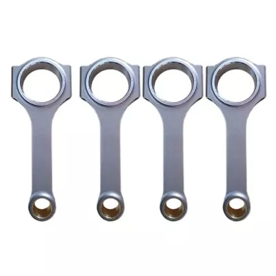 4 H-beam Forged Connecting Rods For Honda/acura Scatk24 K24a K24a2 K24a4 Conrods • $294.50