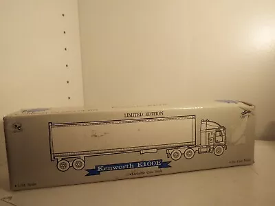 Kenworth K100E Blue Semi Truck 1/64 Scale Die Cast Metal Limited Edition MIB-FS • $39.95