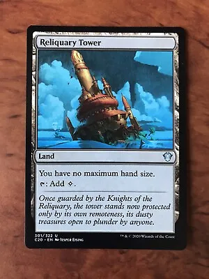 Reliquary Tower MTG Magic The Gathering Card NM Near Mint Commander 2020 C20 • $3.50