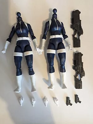 2x Marvel Legends Female SHIELD Trooper Agent BODY Figure Fodder (Hydra 2 Pack) • $32.99